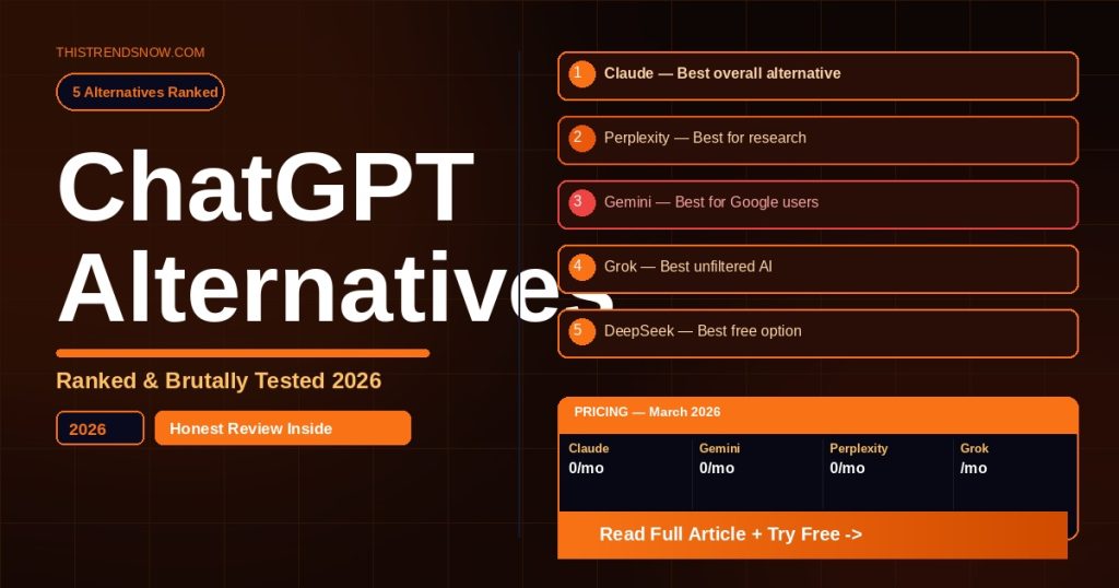 best chatgpt alternatives