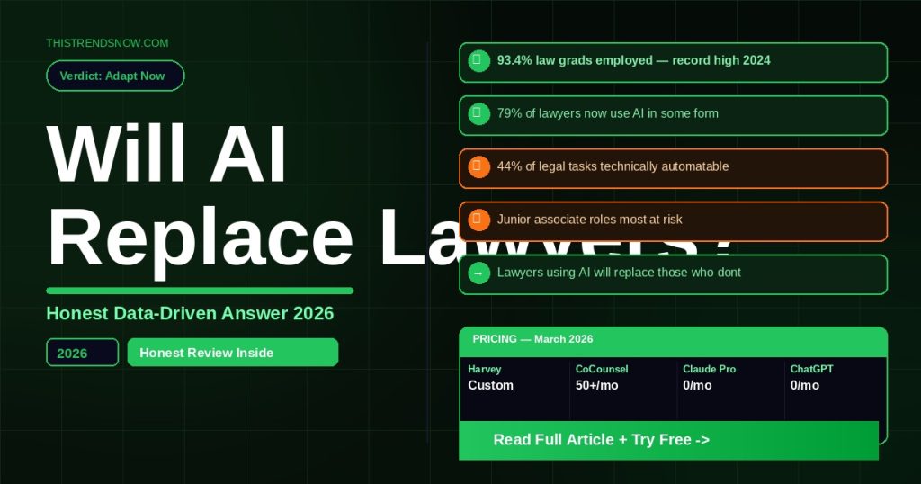 will ai replace lawyers